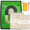 000 Capsules Separated 1000 Count, Premium Vegan Empty Capsules Size 000 Separated in 2 Bags, Clear Pill Capsule for DIY Supplement Filling view 1
