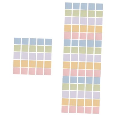 FOMIYES 200pcs Colored Eyeglass Cleaning Cloths Microfiber Wipe Cloths for Screens Phones Tablets Lenses