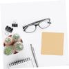 FOMIYES 200pcs Colored Eyeglass Cleaning Cloths Microfiber Wipe Cloths for Screens Phones Tablets Lenses view 4