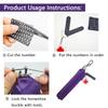 1 Pack Mesh Epi Pens Carrying Case EpiPen Carrier - Convenient Travel Case for Allergy and Diabetes - Fits Put in 1 Epi Pens (Purple) view 4
