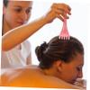 KOMBIUDA 2pcs Scalp Massager for Headaches Massaging Comb Hook Beauty Tools for Scalp Psoriasis Treatment Head Massage Tool view 2