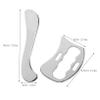 IWOWHERO Stainless Steel Muscle Scraper Tool Set Durable Gua Sha Board for Deep Tissue Massage Facial Relaxation Safe for All Skin Types view 2
