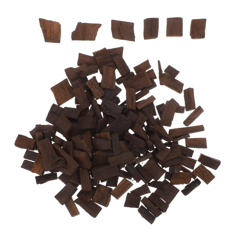 BRIGHTFUFU Enhance Wine Brewing Oak Chips French Oak Chips for Whiskey Toasted Wine Supplies