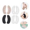 KOMBIUDA 4pairs High Heel Comfort Pads Gel Heel Inserts Reducing Friction for Women's Shoes view 3