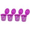 100ML Refillable Reusable Coffee Capsule Cup with Filter, PP Stainless Steel Material, Protects Machine Filter Layer, Enhances Coffee Taste, 4Pcs Pack for Coffee Lovers view 1