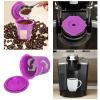 100ML Refillable Reusable Coffee Capsule Cup with Filter, PP Stainless Steel Material, Protects Machine Filter Layer, Enhances Coffee Taste, 4Pcs Pack for Coffee Lovers view 3