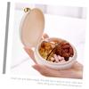SOESFOUFU 2pcs Travel Pill Holder Organizer Sealed Pill Packaging Box Travel Pouch view 3