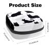 Cats on a White Background Sanitary Napkin Storage Bag, Portable Menstrual Pad Bag for Teen Girls Tampons Sanitary Pads for Women Ladies view 3
