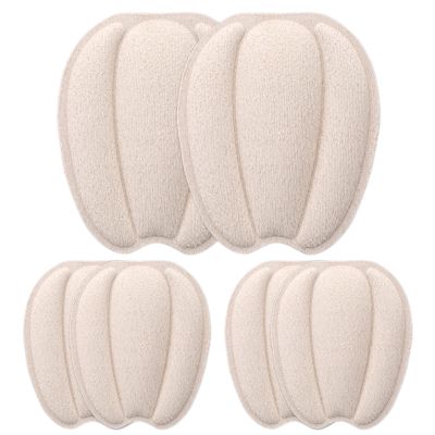 3 Pairs Tongue Pads for Shoe Too Big, Non Slip Tongue Cushion Insert for Loose Shoe Size Reducer Heel Pads Grips Cushion Inserts Replacement Shoes Filler for Men Women (Beige)