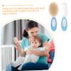CIMAXIC 2pcs Hair Brush Set Soft Wool Shampoo Grooming Comb for Boy Girl and Toddlers Gentle Scalp Massager for Lightweight and Easy to Use view 2