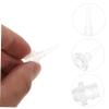 100pcs Disposable Ear Washer Tips Set Grade Replacement Tips for Safe Ear Wax Cleaning and Irrigation Fits for Adults and Boys and Girls view 2