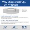 CELFULL NADH Supplement NAD+ Supplement for Immune Support Anti-Aging Cell Regeneration Energy, 20mg view 3