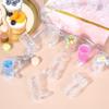 12 Pcs Western Cowboy Boot Shot Glasses, Mini Plastic Boot Shot Glass, Transparent Mini Cups, Reusable Plastic Boot Cups for Cowboy Cowgirl Western Theme Party Supplies (White) view 2