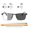 K.LAVER Photochromic Progressive Reading Glasses Multifocus Anti-blue Light Men's Computer Metal Women's Reading Glasses view 2