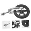 SOESFOUFU 1set Front Wheelchair Bearings and Tube Assembly for Enhanced Performance Replacement Wheels for Walkers Includes Front Fork and Wide Wheel view 3