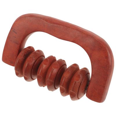 SOESFOUFU Wood Massage Roller Manual Back Massager for Muscle Relaxation and Portable Wooden Roller for Yoga and Home Use Four-Gear Design for Muscle Therapy