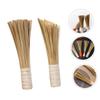 BCOATH 2pcs Strong Decontamination Bamboo Kitchen Brush Dish Brush for Frying Wok view 4