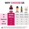 5-in-1 Vitamin D3 K2 Drops - Vitamin D3 10000 IU & K2(MK-7) 200mcg with Magnesium, MCT Oil, Zinc, Sugar Free Vitamin D Liquid Supplement|Maximum Absorption for Bone, Mood & Immune - 2 FL OZ, 60 Days view 2