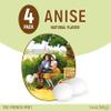 Les Anis de Flavigny Candy Mints, The French Mints, Vegan, Non-GMO, Made in France, Anise Flavor, 40g Box, 4-Pack view 3