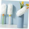 COOLHIYA 2pcs Microfiber Dust Collectors Household Dusters for Cleaning of Ceilings Blinds and Bookshelves Flexible Rotation Strong Adsorption view 4