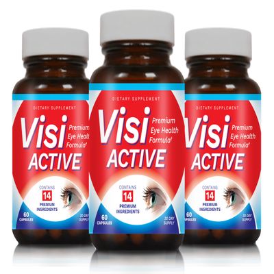 VisiActive Vision Support Supplement - 3 Pack