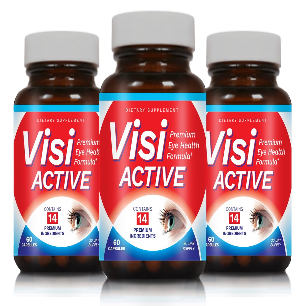 VisiActive Vision Support Supplement - 3 Pack