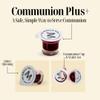 MM Pre Packaged Communion Plus Cups | Box of 100 with juice and wafer | by The Miracle Meal view 4