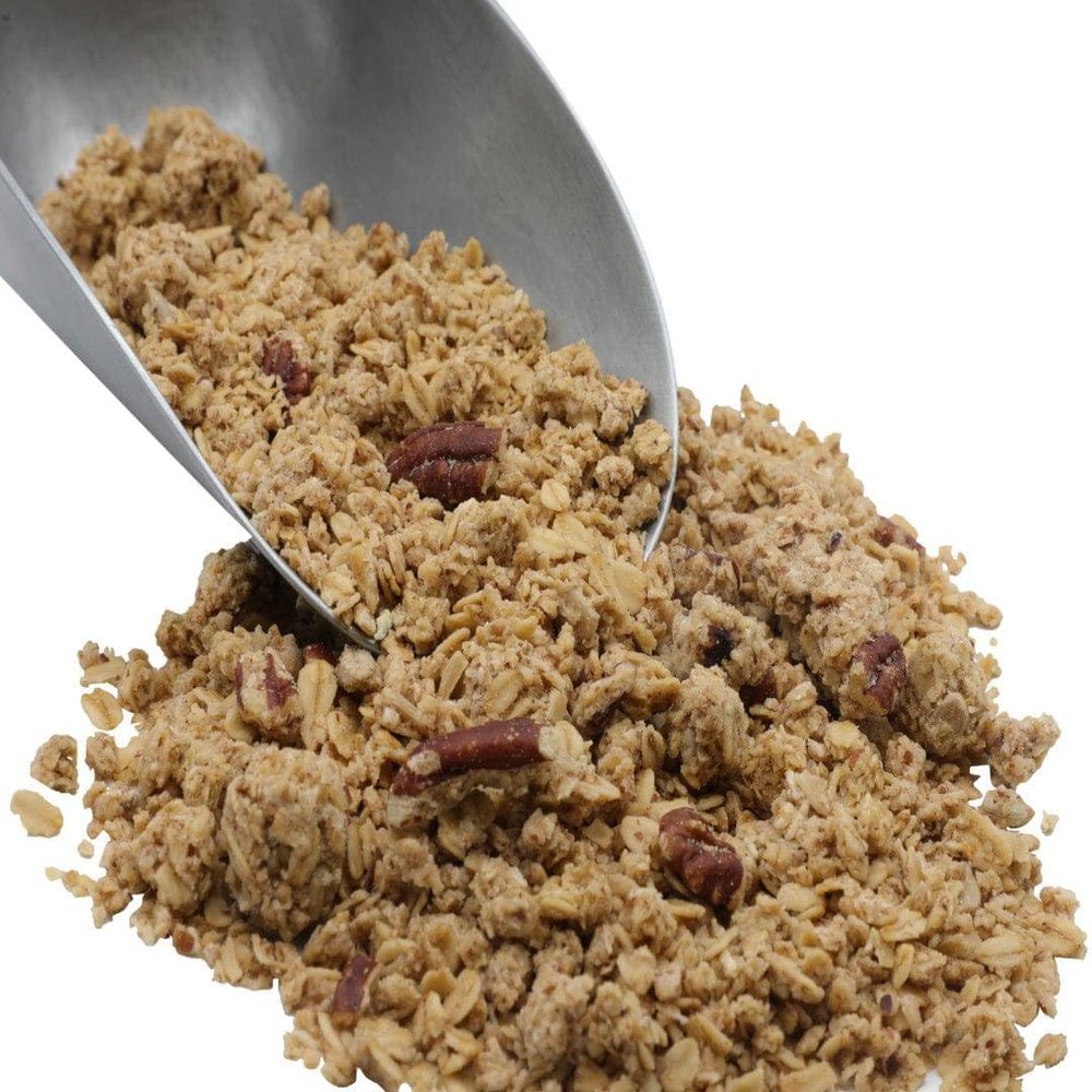 Country Life Maple Pecan Granola, All Natural, 80% Organic Ingredients, Slow-Baked with Shredded Coconut, Pecan Pieces, and Sunflower Seeds, 3 lb