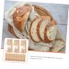 WATIIFUFU 50pcs Transparent Window Paper Bakery Bags for Bread and Toast Kraft Paper Bags with Stable Bottom for Take-out Orders and Packaging view 4