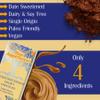 Bon Appesweet Date Sweetened Chocolate Bar - Golden Chocolate | 2.2 Ounce (Pack of 3) | Organic, Zero Added Sugar, 37% Cacao, Plant Based, Dairy Free, and Guilt Free! view 3