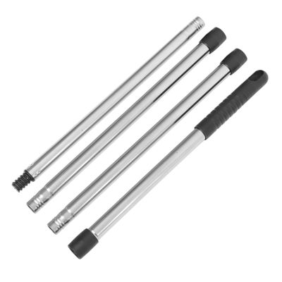 MOBUTOFU Stainless Steel Section Mop Pole Handle for Easy Floor Cleaning Compatible Mop Heads Ergonomic Design for Comfort and Convenience
