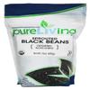 Pure Living Organic Sprouted Black Beans, 6 Packs of 15 oz Each, High Protein and Fiber, Nutrient-Dense Gourmet Ingredient view 1