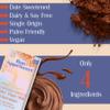 Bon Appesweet Date Sweetened Chocolate Bar - Better than Milk Chocolate | 2.2 Ounce (Pack of 3) | Organic, Zero Added Sugar, 54% Cacao, Plant Based, Dairy Free, and Guilt Free! view 3