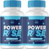 (2 Pack) Power Rise Pills, Power Rise Capsules Advanced Formula, Official Power Rise All Natural Capsulas, Power Rise All-Natural Support Pastillas, Power Rise Pills Reviews, 120 Capsules For 2 Months view 1