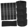 VILLFUL 10pcs Black Arm Elastic Band Funeral Armband Mourning Band for Memorial Service view 1