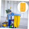 HOMOCONO Cleaning Car Bag Janitorial Cart Cleaning Bag Easy to Clean and Washable view 3