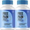 (2 Pack) Free Pain Pro Capsules, Official Free Pain Pro Supplement Capsules Advanced Formula, Free Pain Pro Pills All Natural to Support Overall Wellness, Free Pain Pro Formula Review, 120 Capsules view 1