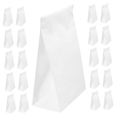 ABOOFAN 100pcs Paper Emesis Bags for Travel Self-sealing Motion Sickness Vomit Bags for Airplane Car and Public Transport Easy Cleanup Spill Prevention