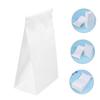 ABOOFAN 100pcs Paper Emesis Bags for Travel Self-sealing Motion Sickness Vomit Bags for Airplane Car and Public Transport Easy Cleanup Spill Prevention view 4