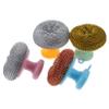 PLAFOPE 5sets Stainless Steel Kitchen Wire Brush Dish Scrubber Sink Scrubber Brush Pan Cleaning Tool view 1