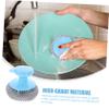 PLAFOPE 5sets Stainless Steel Kitchen Wire Brush Dish Scrubber Sink Scrubber Brush Pan Cleaning Tool view 3