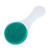 Baluue Baby Exfoliator Brush Bath Brush for Hair Scalp Massager Pp and Silicone Material Green view 1