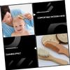 HONMEET Baby Shower Shampoo Brush Sink Baby Bath Brush Set Gentle Hair Brush for Boys and Girls Wooden Comb view 4