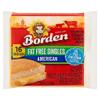 Borden American Fat Free Singles Cheese 3/4 oz, 16 Slices - Pack of 4 view 1