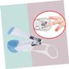 Totority Boy Girl Nail Clippers Magnifying Glass Boys and Girls Nail Scissors Cuticle Trimmer Care Tools view 3