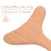 GOOHOCHY Gua Sha Tool for Body Massage Cellulite Reduction Handheld Muscle Scraper Reusable Scraper Board Smooth Edges for Upper Arm Back Hamstring view 3