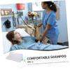FRCOLOR 4pcs Portable Bedside Shower Bag Inflatable Water Bag for Shower Easy Shampooing for Elderly Pregnant Women view 2