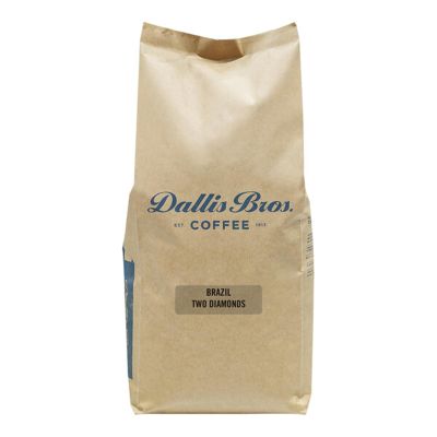 Dallis Bros Brazil Two Diamonds Whole Bean Coffee 5 lb. - 2/Pieces WS-110DBWB2DMND-NPF