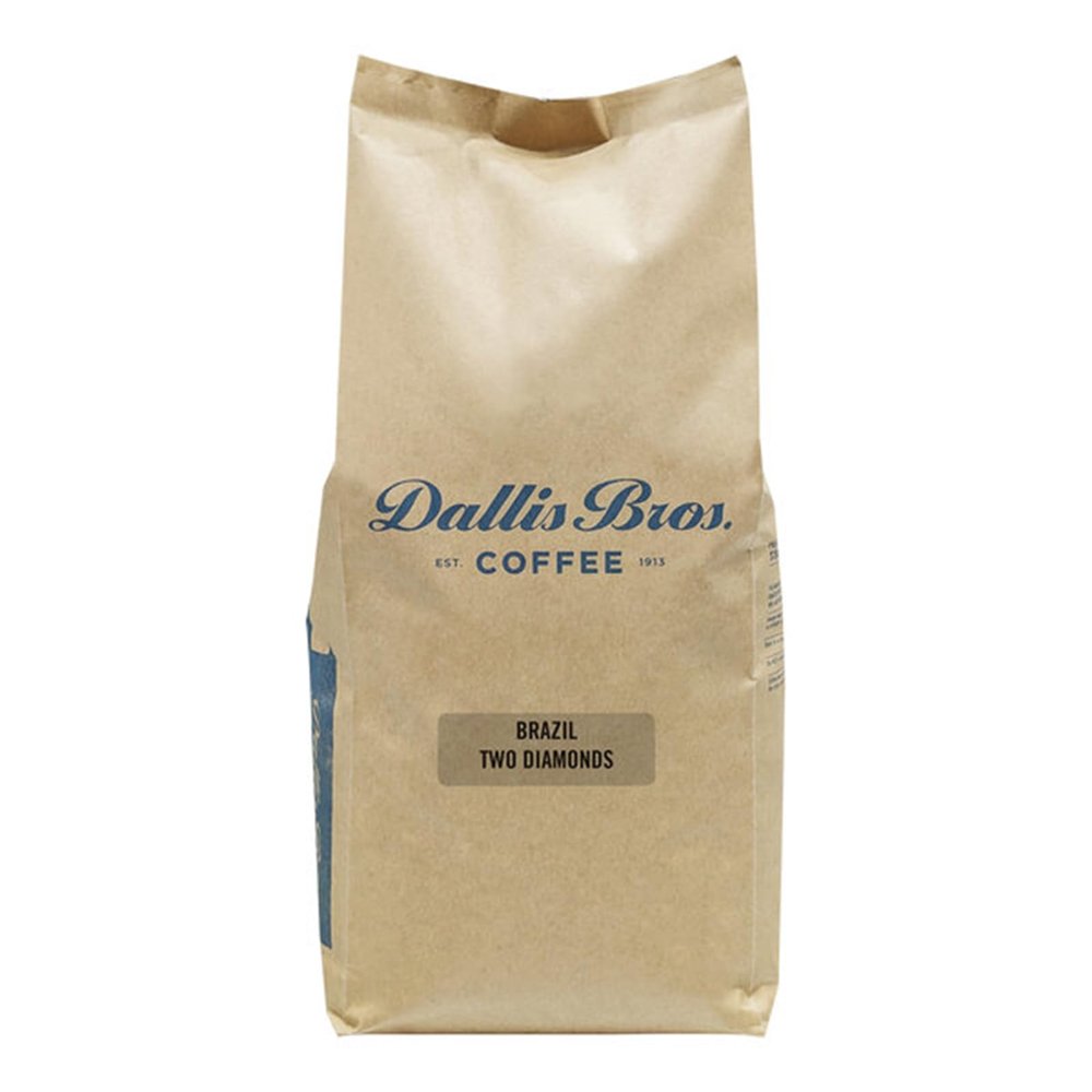 Dallis Bros Brazil Two Diamonds Whole Bean Coffee 5 lb. - 2/Pieces WS-110DBWB2DMND-NPF