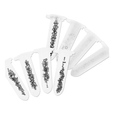 FOMIYES Eyeglass and Sun Glasses Repair Tool Kit Screws Nut Nose Pad Compact and Portable for